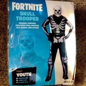 Fortnite skull trooper costume - Youth XL (14-16)